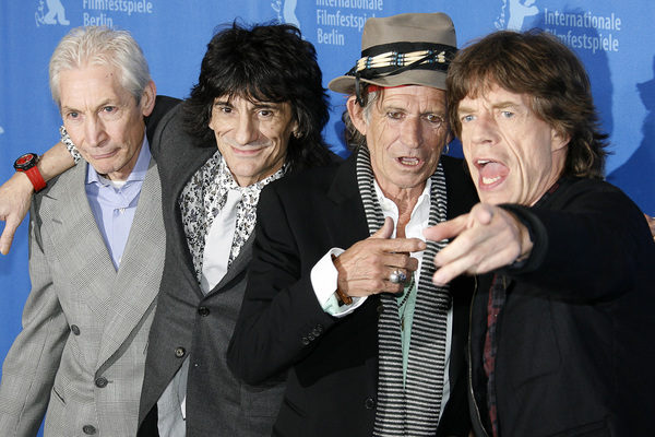 Ron Wood, Charlie Watts, Keith Richards, Mick Jagger